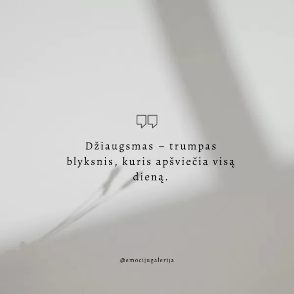 Galerija DŽIAUGSMAS
